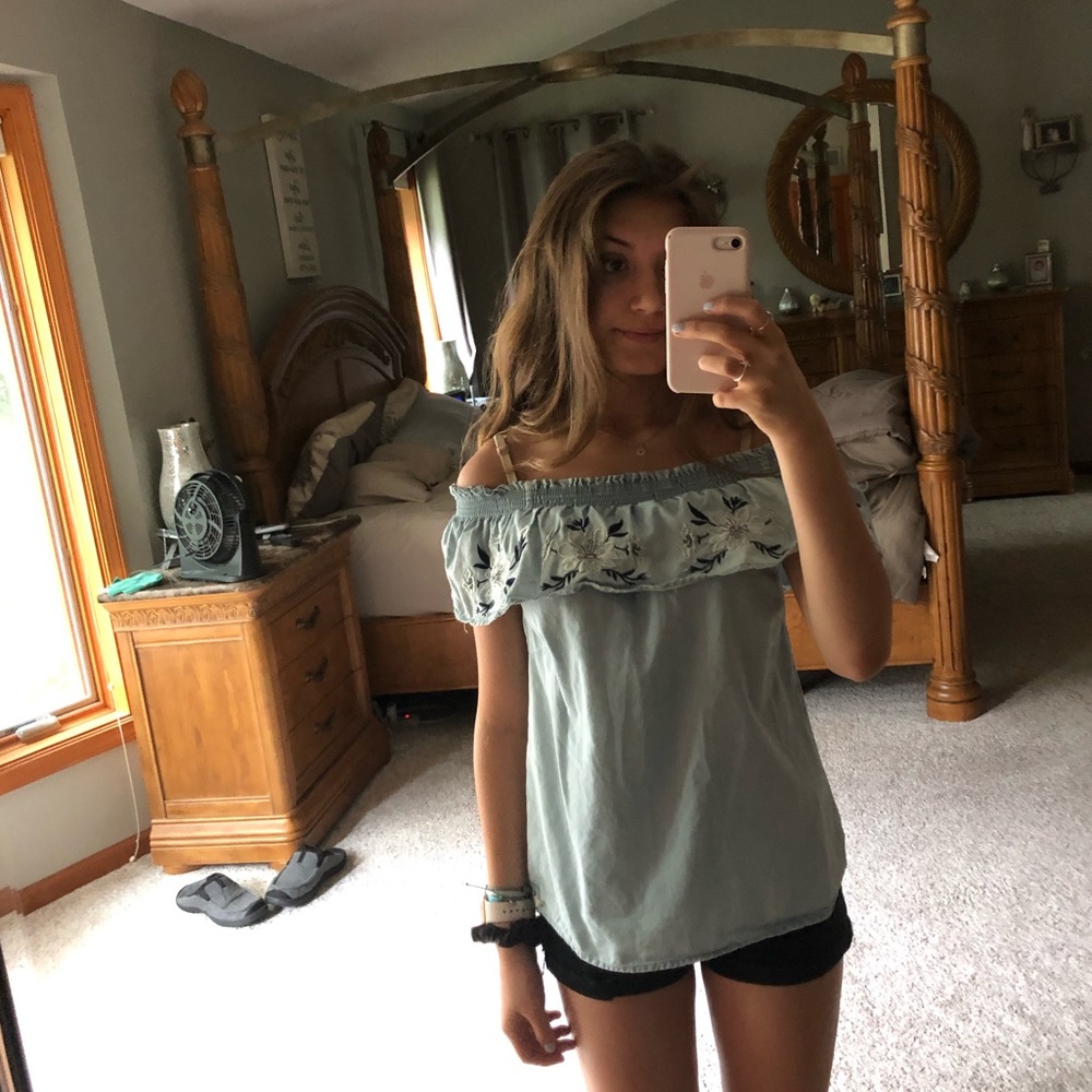 Off the shoulder top